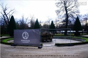 Felsenbrunnen im suedl. Hofgarten der Residenz wird seit Januar 2025 renoviert